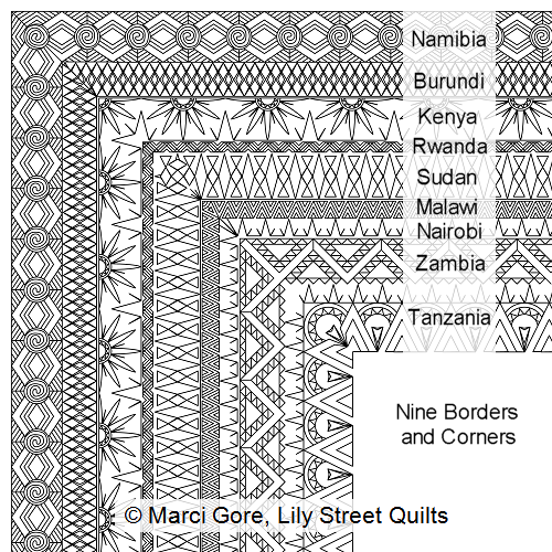 african border patterns